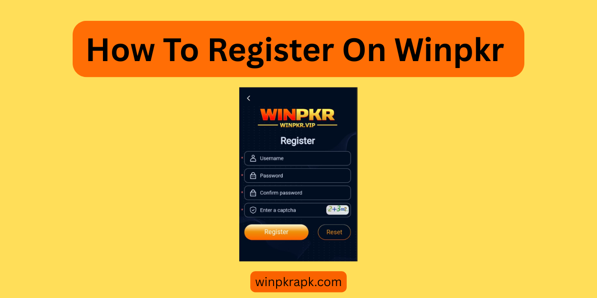 register for a winpkr
